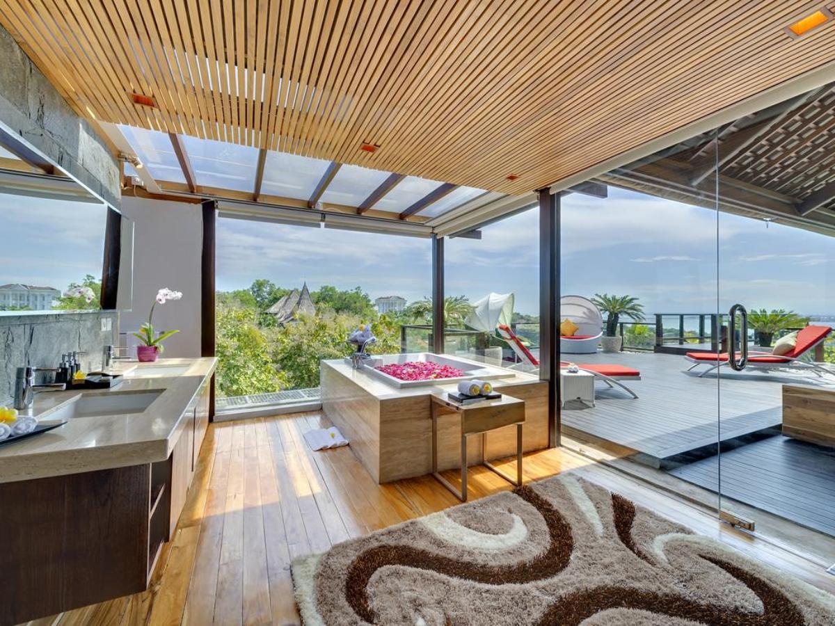 4 Bedrooms with Jimbaran Bay view Villa