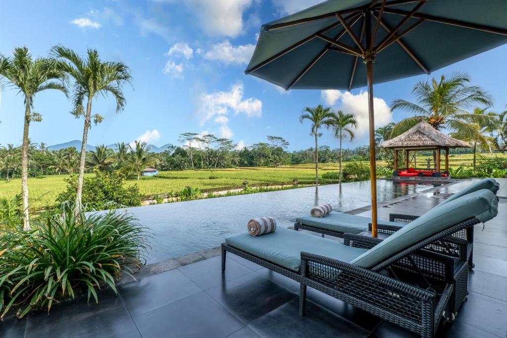 3 Bedroom Villa with Rice Field View