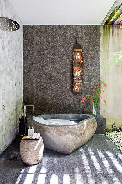 Traditional Balinese village clusters combined with original modern design to comfort