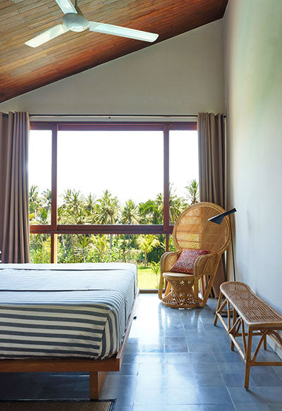 Traditional Balinese village clusters combined with original modern design to comfort