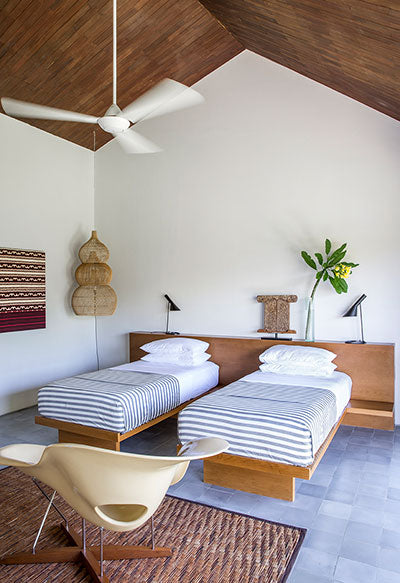 Traditional Balinese village clusters combined with original modern design to comfort