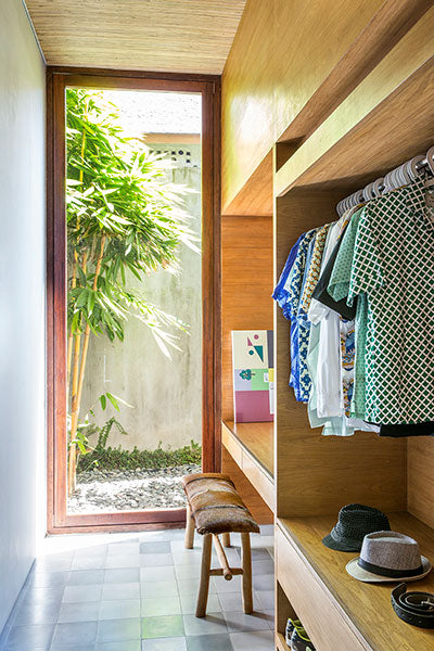 Traditional Balinese village clusters combined with original modern design to comfort