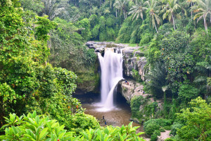 waterfall bali, tegenungan waterfall